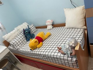 Cama con cajones de madera (Sin colchón incluido)