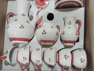 Juego de café antiguo porcelana