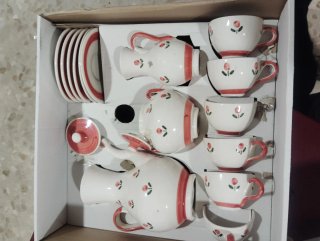 Juego de café antiguo porcelana