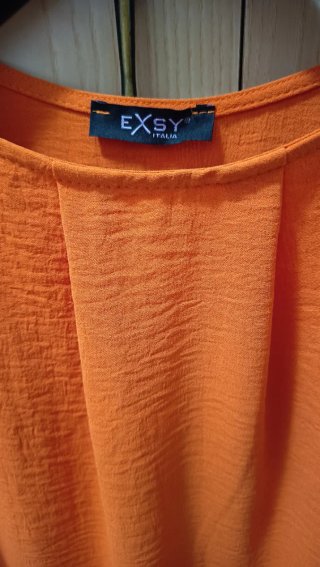 Blusa donna EXSY arancione taglia S