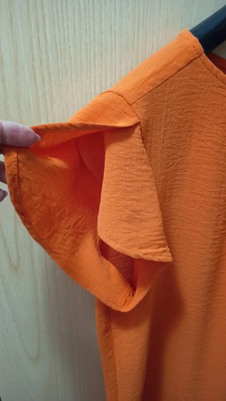 Blusa donna EXSY arancione taglia S