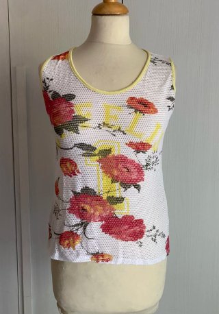 Canotta donna rete TU Vintage