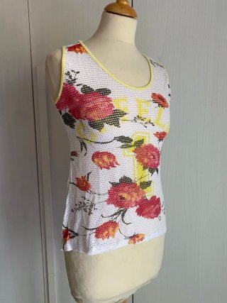 Canotta donna rete TU Vintage