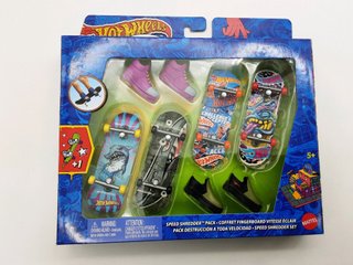 Hot Wheels Skate Speed Shredder Pack - Colección Unisex, ¡Desata la Diversión!