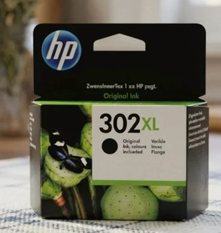Cartucho Tinta HP 302XL Negro Original
