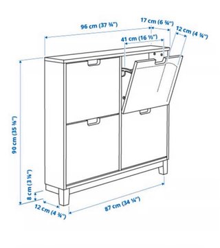 Zapatero Ikea STALL