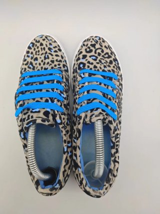 Converse Sneakers Stampa Leopardo Blu