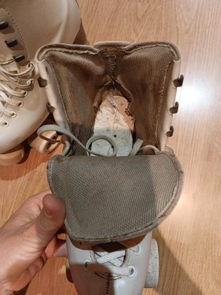 Patines profesionales blancos