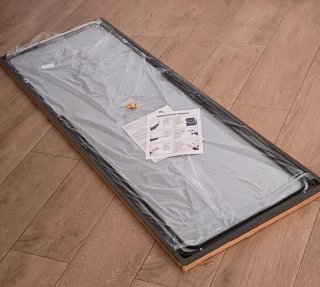 Specchio da terra nero 163x53 cm