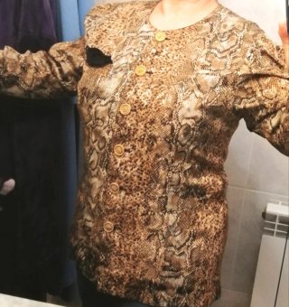 Blusa estampado Él Corte Inglés