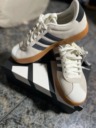 Adidas VL Court Beige/Blanco