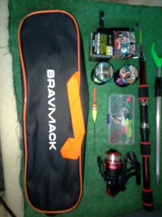 Combo Pesca Bravmack