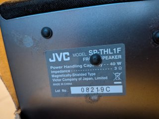 Juego Altavoces Home Cinema 5.1 JVC