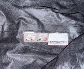 Traje moto cordura AXO 2 piezas impermeable XL