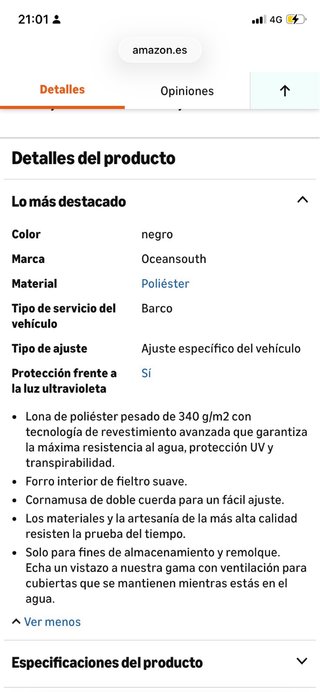Funda protectora motor fueraborda Suzuki