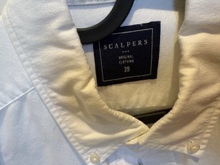 Camisa Scalpers Blanca Talla m