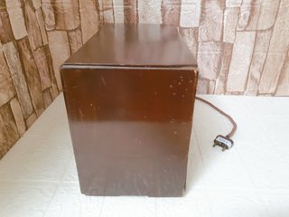 Radio antigua válvulas Vintage Madera