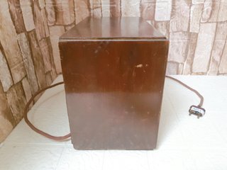 Radio antigua válvulas Vintage Madera