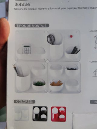 Contenedor Modular Rojo y Blanco
