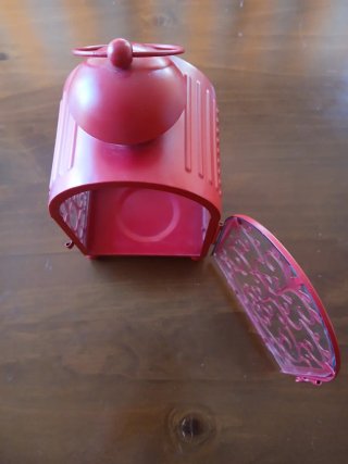 FAROL Y PLATO DE TERRACOTA Y FORJA 25€ LOS DOS!!