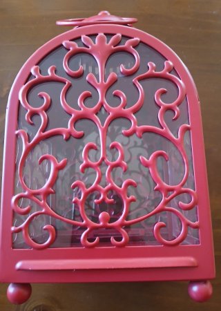 FAROL Y PLATO DE TERRACOTA Y FORJA 25€ LOS DOS!!