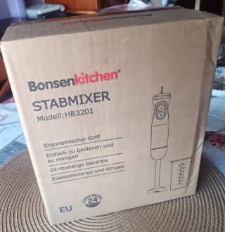 Batidora de mano BonsenKitchen HB3201!!!