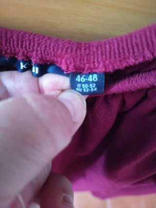 Blusa hombros descubiertos granate