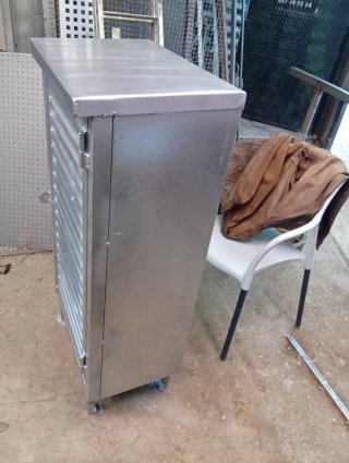Caja de contadores de metal