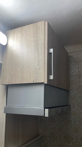Muebles de cocina color madera