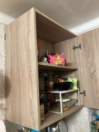 Muebles de cocina color madera