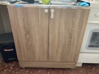 Muebles de cocina color madera