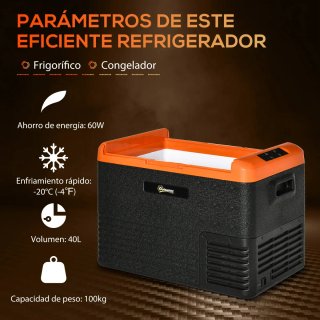 Nevera Portátil Eléctrica 40L
