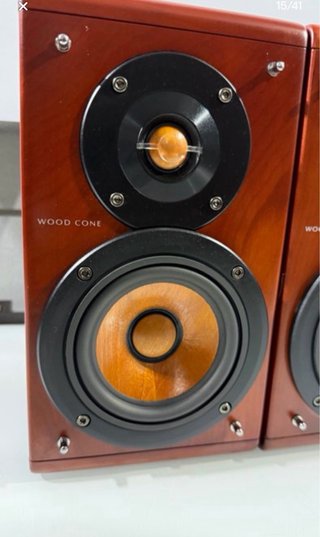 JVC SP-EXA10 Wood Cone Exclusivos