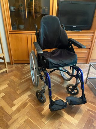 Silla de ruedas ortopédica - preparada escaleras
