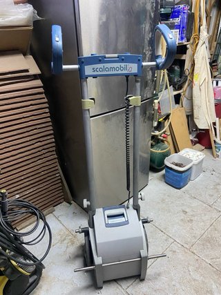 Silla de ruedas ortopédica - preparada escaleras