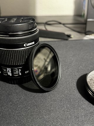 Canon 18-55mm IS STM + Filtro GOBE ND2-400 58mm