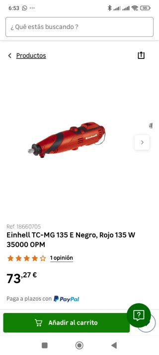 Einhell TC-MG 135 E Herramienta Rotativa rotalin