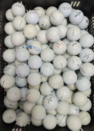 Lote 150 pelotas de golf variadas