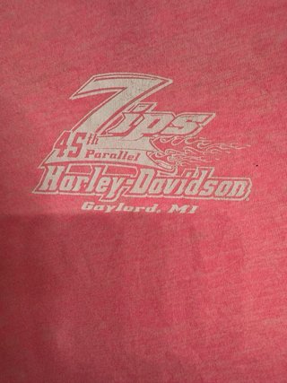 Camiseta Harley-Davidson Original Rosa