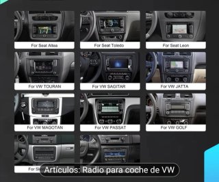 Pantalla 2DIN Nueva con Cables