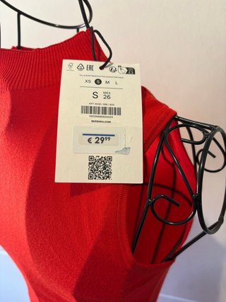 Vestido Vermelho Elegante xs berska