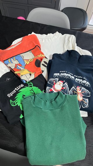 Lote 5 Camisetas Niño