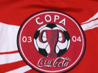 Camiseta Copa Coca-Cola 2003/2004 Talla M