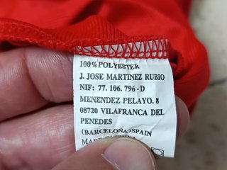 Camiseta Copa Coca-Cola 2003/2004 Talla M