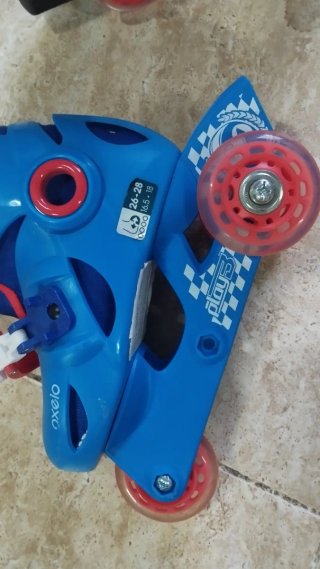 Patines Oxelo Azules y Rojos