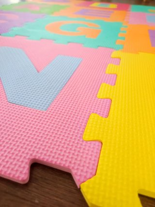 Alfombra Puzzle Gomaespuma alfabeto