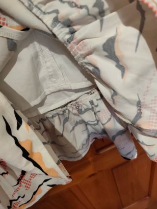 Vestido Minueto Talla M Estampado. Forrado.