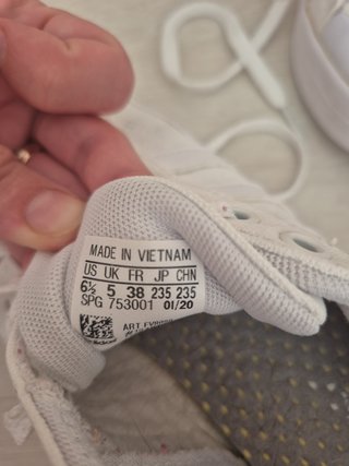 Zapatillas Adidas Brabada Blancas Talla 38
