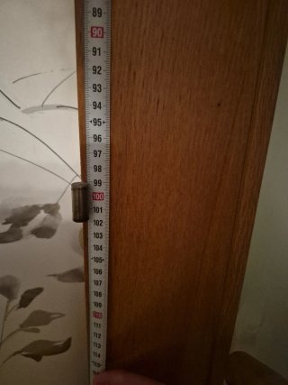 Puerta de interior madera con cristal de cocina