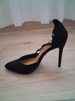 Sandalias de tacón Shein negras